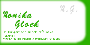 monika glock business card